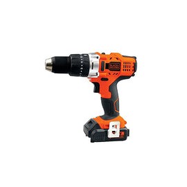 BLACK+DECKER HP14-B3 Taladro Percutor Inalámbrico Ion de Litio 14.4V