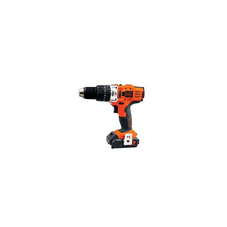 BLACK+DECKER HP14-B3 Taladro Percutor Inalámbrico Ion de Litio 14.4V