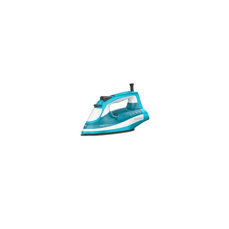 BLACK+DECKER IR16X Plancha de vapor de un solo paso con suela antiadherente de acero inoxidable, talla única, turquesa