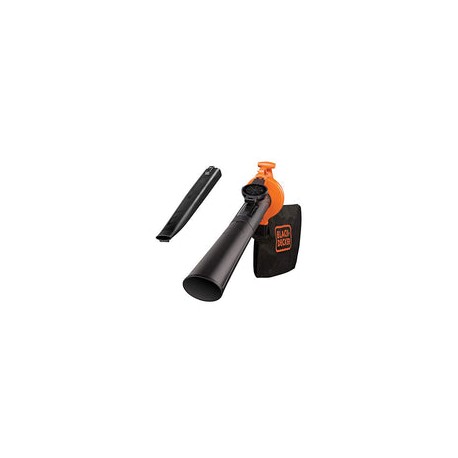 BLACK+DECKER BV25-B3 - Sopladora/Aspiradora de Alto Rendimiento, 2500W