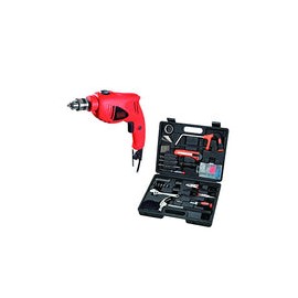 BLACK+DECKER Combo Rotomartillo 550W 3/8 Pulgadas y Set De Herramientas Manuales 107 Piezas PAMXHDBMT107