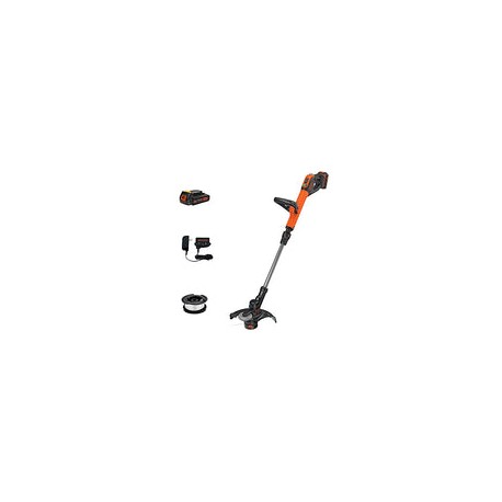 Black+Decker Cortadora de Cuerdas de 20 V máximo, 12 Pulgadas (LSTE525)