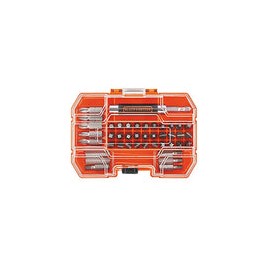 BLACK+DECKER Juego de puntas de destornillador, 42 piezas (BDA42SD)