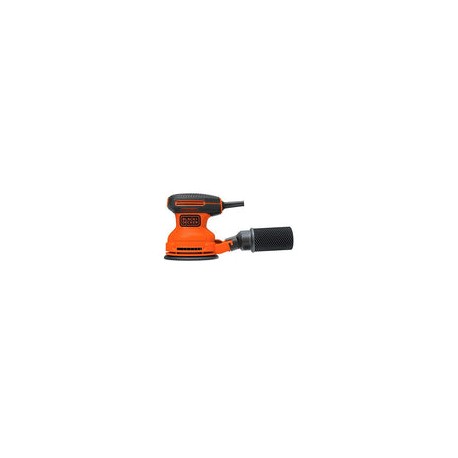 BLACK+DECKER Lijadora Órbital de 5 Pulgadas BDERO100-B3