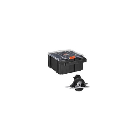 BLACK+DECKER MATRIX - Accesorio para sierra circular, 3-3/38 pulgadas, para cortes limpios, incluye estuche de almacenamiento (