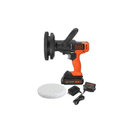 BLACK+DECKER MATRIX - Kit de búfer de 20 V máximo, batería y cargador incluidos, naranja (BCBMT120C1FF)
