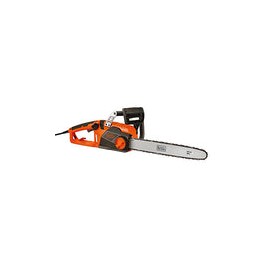 BLACK+DECKER Motosierra eléctrica, 18 pulgadas, 15 amperios, con cable (CS1518)