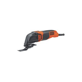BLACK+DECKER Multiherramienta oscilante, velocidad variable, 2.5 amperios (BD200MTB)