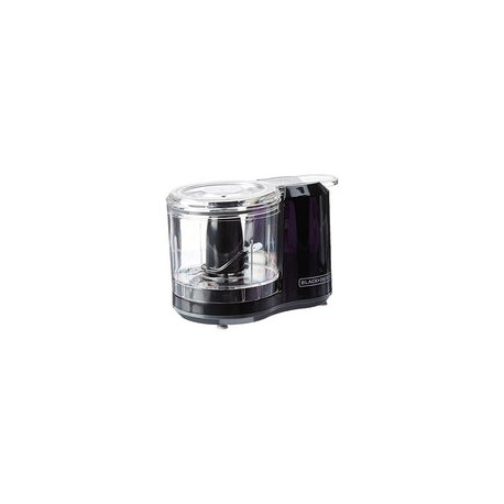 Black+Decker Picador de alimentos de un toque, color negro, modelo HC150B