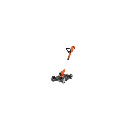 BLACK+DECKER Podadora 3-en-1 con Bordeadora y Desbrozadora Eléctrica de 12 Pulgadas MTE912