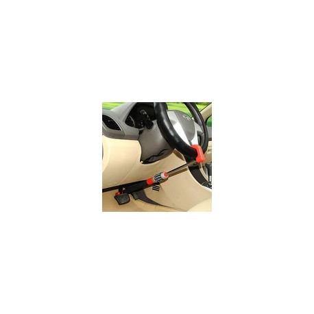 Bloqueo de código de coche, dispositivo antirrobo de coche, pedal de freno/bloqueo de volante, barra de bloqueo, protección ant