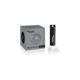 Blox Xperience Music - Los mejores tapones reutilizables y lavables para los oídos - Filtro acústico - Cero pérdida de calidad 