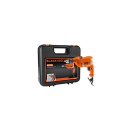 BLACK+DECKER Taladro Rotomartillo 3/8 Pulgadas 550W TP550K-B3