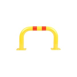Bolardos de Seguridad en Forma de U para Barreras de Estacionamiento en Garajes de Entrada Postes de Seguridad con Cinta Reflec