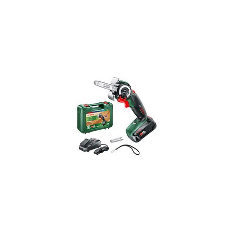 Bosch - Sierra inalámbrica de corte avanzado (batería de 2,5 Ah de 18 voltios, 45,7 cm) (el cargador de enchufe es UE, si se ut
