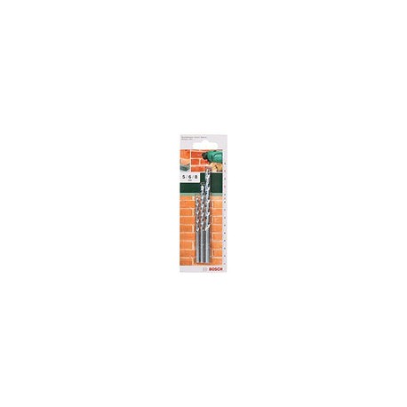 Bosch 2609255458 - Juego de brocas para mampostería (3 piezas)