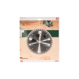 Bosch 2609256813 - Hoja de sierra circular (40 dientes, carburo, corte limpio, diámetro de 170 mm, anillo de reducción de 20/16