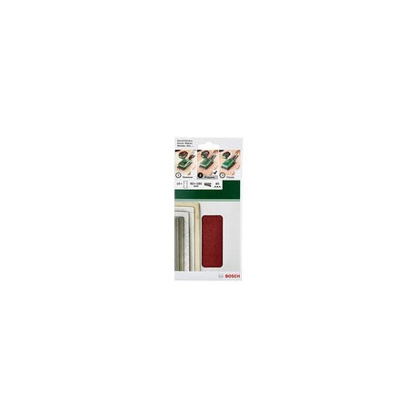 Bosch 2609256A82 Home and Garden - Juego de 10 hojas de lija para lijadoras orbitales (93 x 185 cm, 80 unidades)