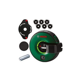Bosch Atino Line - Juego láser (rango de trabajo de 5 pies, nivelación horizontal o vertical, cinta métrica integrada, en caja 