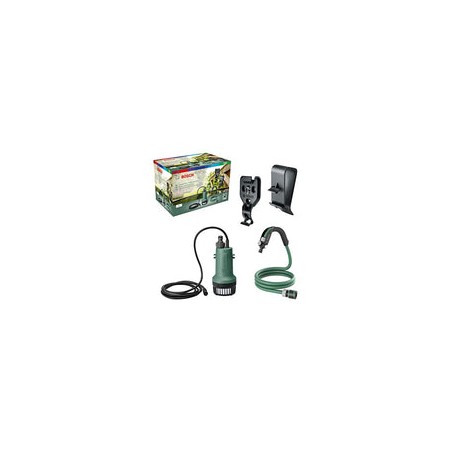 Bosch Bomba de agua sumergible Garden Pump 18 Kit de extensión (con accesorios de pared y tanque y manguera de jardín de 8 pies