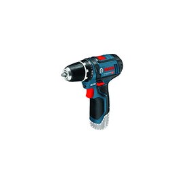 Bosch GSR 12V-15 - Taladro inalámbrico, con portabrocas, sin llave (Negro, azul, rojo, plata)
