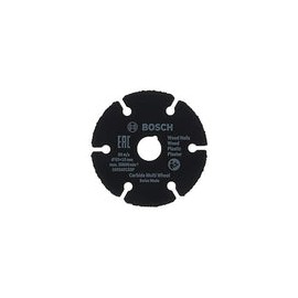 Bosch Home and Garden 1600A01S5X - Disco de corte para rueda de carburo (para material múltiple, Ø 50 mm, accesorios para Bosch