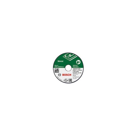 Bosch Home and Garden 1600A01S5Y 3 discos de corte (para metal, Ø 50 mm, accesorios para Bosch Easy Cut&Grind)