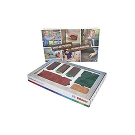 Bosch Home and Garden 2607011376 Bosch Juego de 15 piezas de caja de proyecto (accesorios para proyectos de molienda)
