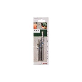 Bosch Home and Garden 2609255416 - Juego de brocas para hormigón (3 piezas)