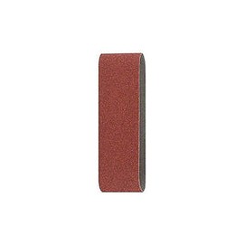 Bosch Home and Garden 2609256189 - Juego de lija de 3 piezas para lijadoras de cinta, color rojo, calidad 80, sin agujeros, suj