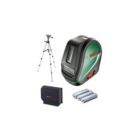 Bosch Set de nivel láser de líneas UniversalLevel 3 (trípode, 3 pilas AA, estuche blando alcance: 10 m tiempo de autonivelaci