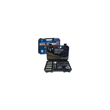 Bosch Set de Puntas y Brocas en Titanio Bosch 103 unidades