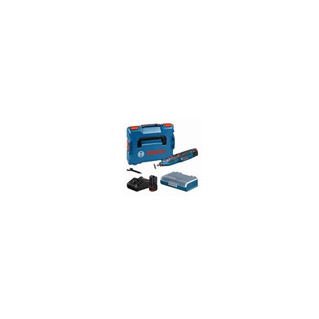 Bosch Professional 06019 °C5001 Herramientas multifunción Gro 10,8 V Li con L-Boxx 10,8 V 2,0 Ah Li-ion/2 baterías
