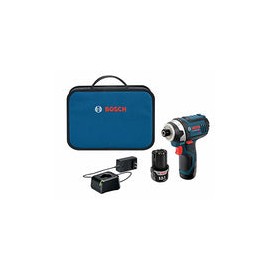 Bosch PS41-2A 12V Max 1/4-Inch Hex Impact Driver Kit with 2 Batteries, Charger and Case