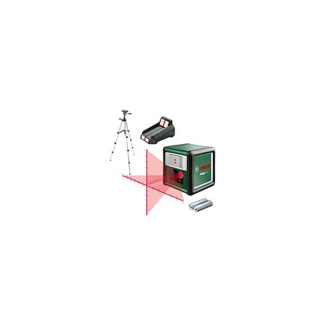 Bosch Quigo Plus Cross Line Laser With Tripod