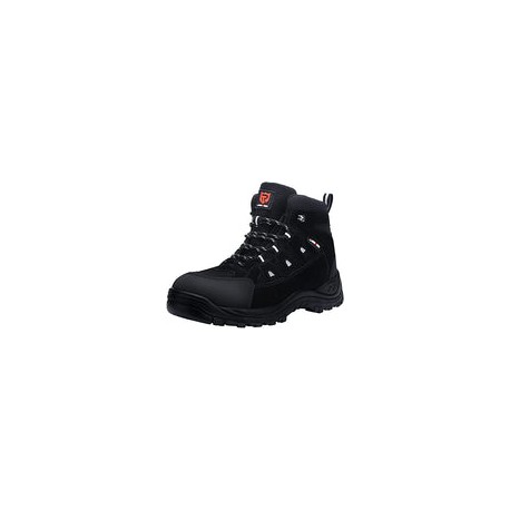 Botas con punta de acero LARNMERN para hombre, zapatos de trabajo antiestáticos antideslizantes a prueba de pinchazos, calzado 