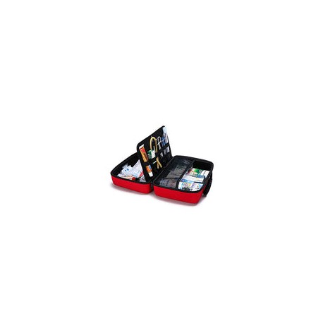 Botiquín de primeros auxilios de tela Oxford impermeable Caja de botiquín de primeros auxilios portátil Embalaje de medicamento