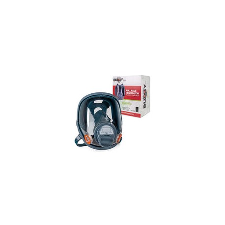 Breath Buddy Mascarilla de respiración con respirador de cara completa Filtro de aire - Refugio de ojos reutilizable para el po