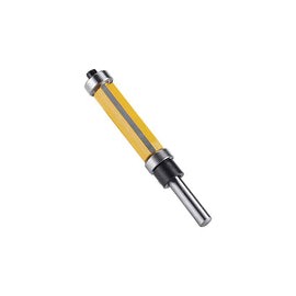 Broca Enrutadora de Ajuste al Ras con Rodamientos Superior e Inferior Herramienta de Carpintería de Vástago de 1-1/2"H * 1/4"