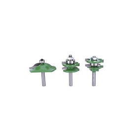 Broca fresadora para carpintería, Juego de brocas para fresadora en forma de T de 8 vástagos, 3 piezas, Fresa para madera, Jueg