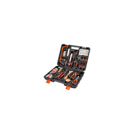 Caja de herramientas 100 en 1,AVEDISANTE kit de herramientas,Caja de herramientas portátil 100 piezas,máquina herramienta para 