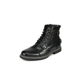 Bruno Marc Botas de Hombre Combate Zapatos Trabajo Philly_10 Negro Chukka 8.5 US