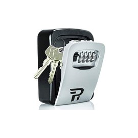Caja de seguridad para llaves de casa, para exteriores, Rudy Run, combinación de cerradura para llaves de casa, esconde llaves 