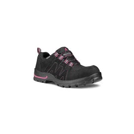 CALZADO ARMADA ESTILO 158 ROSA - X Port Tenis de Seguridad Industrial DISEÑADO PARA LA MUJER Piel Nubuck 100% natural - Excelen