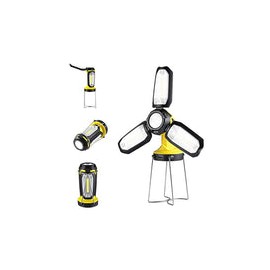Camping Linterna LED Multifuncional, (2022 Nuevo modelo) Lámpara de trabajo recargable 2200 mAh Banco de Potencia, Plegable, Sú
