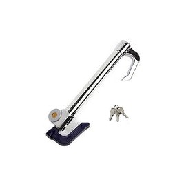Candado de freno universal Wisamic para volante con longitud ajustable, doble protección, de acero inoxidable, extensible, para