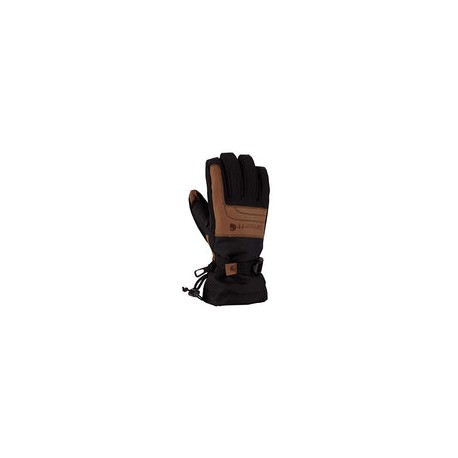 Carhartt - Guante de trabajo con aislamiento térmico para hombre, Negro y cebada., Large
