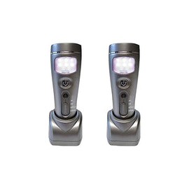 Capstone Lighting Eco-I-Lite 4 en 1, paquete de 2 – linternas de emergencia, luz nocturna, luz de fallo de energía y luz de tra