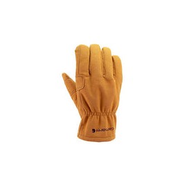 Carhartt Guante de trabajo de cuero para hombre, Marrón, Large (Pack of 1)