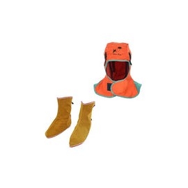 Capucha para soldar Protección para el cuello Sombrero de soldador Mallas para soldador Cubierta